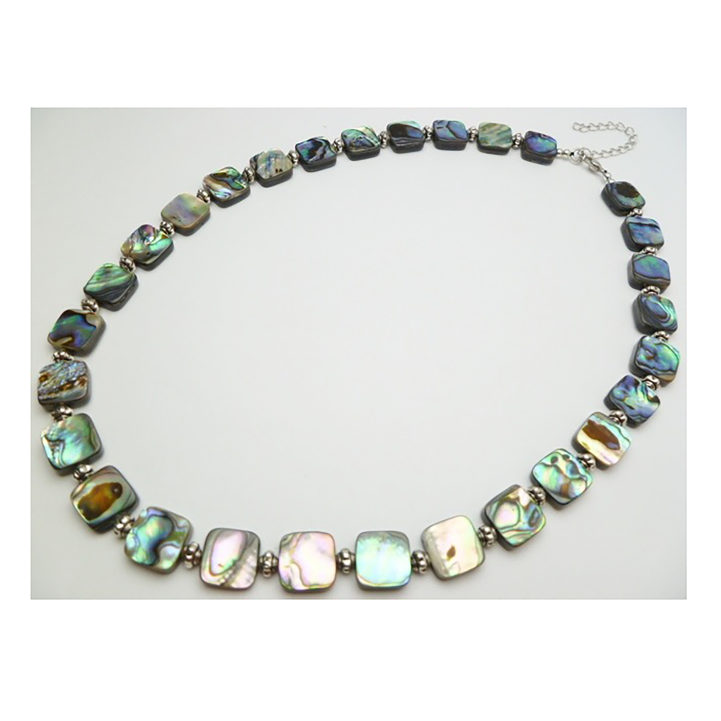 Magnifique collier hawaïen en coquillage Paua véritable de très grande taille, collier en nacre d'ormeau, cadeau d'anniversaire pour maman, épouse, mère, N9099