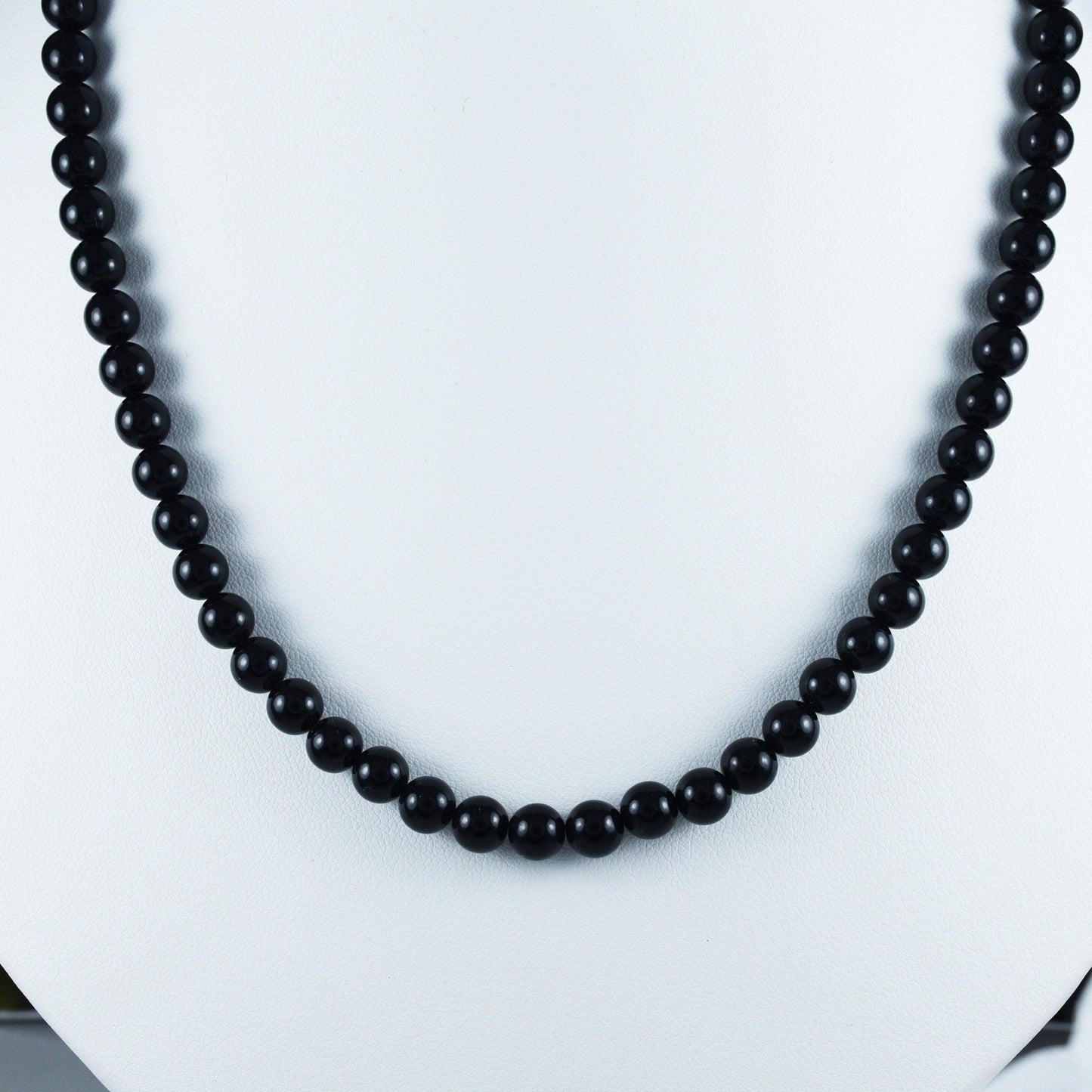 Unique Beautiful Hawaiian Genuine Black Coral Necklace, Black Coral Round Bead Necklace, N3336 Birthday Mom Valentine Gift, Island Jewelry - Hawaii Treasures Shop