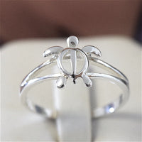 Beautiful Hawaiian Sea Turtle Ring, Sterling Silver Honu Petroglyph Ring, R1002 Birthday Mom Anniversary Valentine Gift