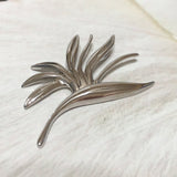 Unique Hawaiian Large Bird of Paradise Necklace, Sterling Silver Bird of Paradise Pendant, N2254 Valentine Birthday Gift, Island Jewelry