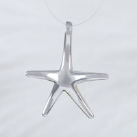 Pretty Hawaiian Starfish Necklace, Sterling Silver Star Fish Charm Pendant, N2011 Birthday Valentine Wife Mom Girl Gift, Island Jewelry