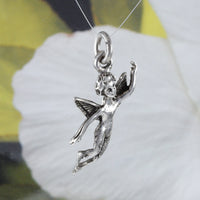 Unique Hawaiian Large Angel Necklace, Sterling Silver Angel Pendant, N8625 Birthday Anniversary Mom Valentine Gift